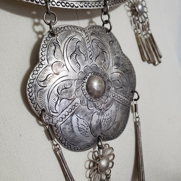 Hmong Hill Tribe Necklace / SOLD - Picture 4 of 5